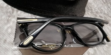 Прозрачная оправа для очков Tom Ford FT5427 001 52 с футляром