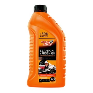 AUTO SZAMPON SAMOCHODOWY Z WOSKIEM 1,3L