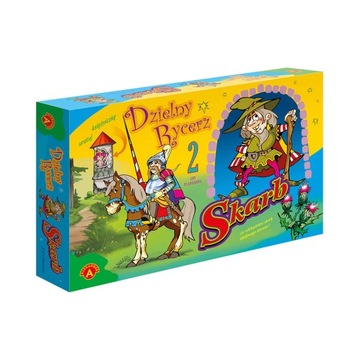 DZIELNY RYCERZ i SKARB - Gra planszowa ALEXANDER