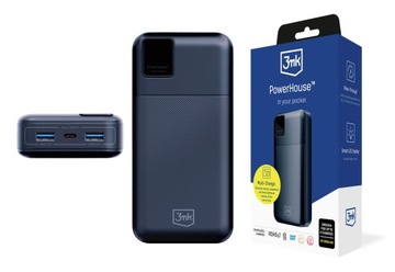 3mk Powerbank PowerHouse 20000 mAh Multi Charge QC+PD Pass-Through