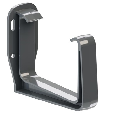 KROP PVC UCHWYT DOCZ RYNNY KWADRATOWEJ 135 GRAFIT