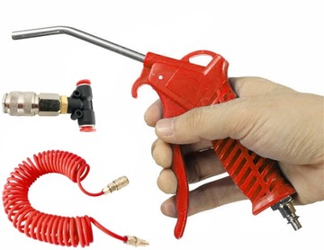 ПНЕВМАТИЧЕСКИЙ КОМПРЕССОРНЫЙ ПИСТОЛЕТ ДЛЯ ПРОДУВКИ СО ШЛАНГОМ