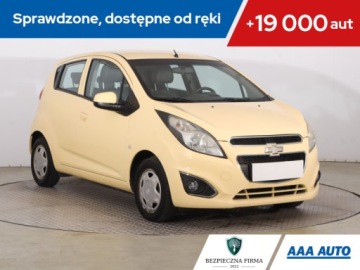 Chevrolet Spark II Hatchback facelifting 1.2L DOHC 81KM 2013 Chevrolet Spark 1.2 16V, Salon Polska, GAZ, Klima