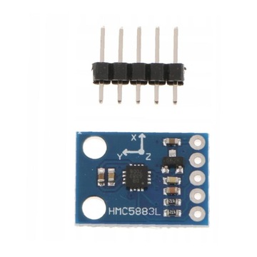 3.3V-5V HMC5883L Triaxial magnetometer module