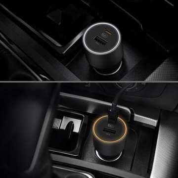 Автомобильное зарядное устройство Xiaomi USB Type C 5000 мА