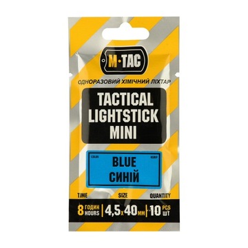 M-Tac oświetlenie chemiczne 4,5х40 (10 SZT.)Blue