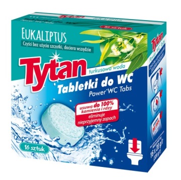 Tabletki do WC Tytan Power Tabs 16szt