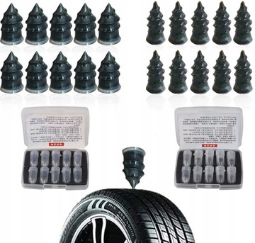 GUMOWE GWOŹDZIE SZYBKA NAPRAWA OPON 3-5 mm 20SZT