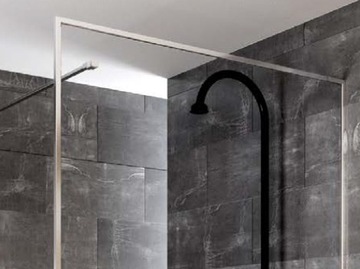 Профиль для душевой кабины 115см СТЕКЛО 8мм Walk-In MC/FG Глянцевый