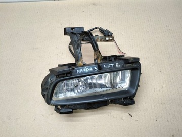 HALOGEN LEWY ZDERZAK PRZOD MAZDA 3 BK LIFT SPORT HB LATA 2006-2009