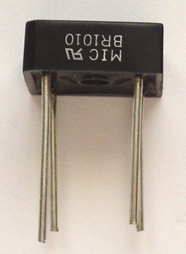 Mostek 10A 1000V kostka typ KBPC1010