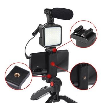 Zestaw do vlogowania 4w1 STUDISTAND