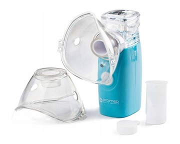 PRZENOŚNY CICHY INHALATOR MESH OROMED NEBULIZATOR DLA DZIECI DOROSŁYCH ETUI