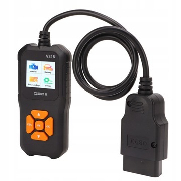 SKANER OBD2 V318 DIAGNOSTYKA USTEREK SAMOCHODOWYCH KOLOROWY EKRAN