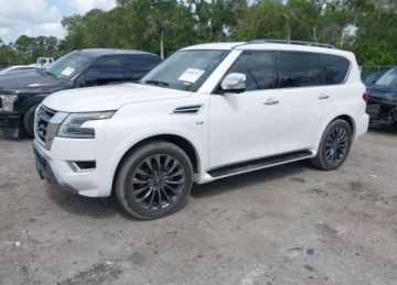 Nissan 2022 Nissan Armada 2022r., Platinum 4wd, 5.6L, od ubezpieczalni 5.6 Benzyna, zdjęcie 2