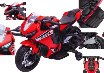 Motor Na Akumulator dla Dzieci Honda CBR 1000RR Czerwony