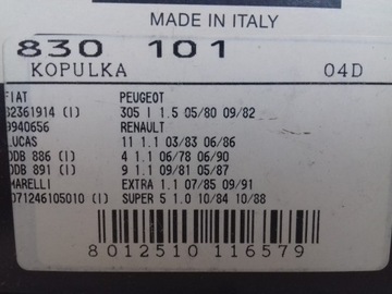 KUPOLE APARÁT FIAT REGATA TEMPRA FIORINO RITMO