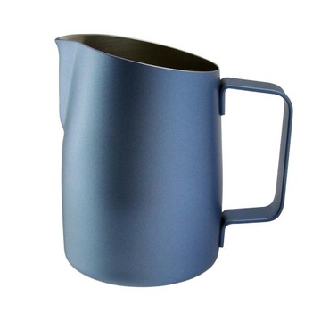 Dzbanek do spieniania mleka ze stali nierdzewnej Dzbanek do spieniania mleka metalowy 420ml Szary