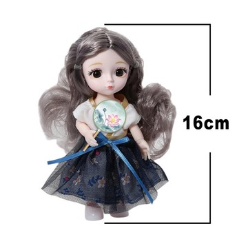 segolike pełny zestaw 16 cm BJD Doll Fashion Girl
