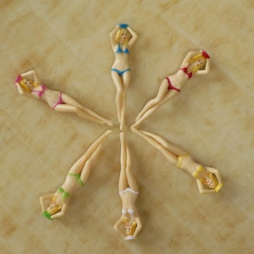 .6шт футболки для гольфа забавный подарок для гольфа бикини леди боди