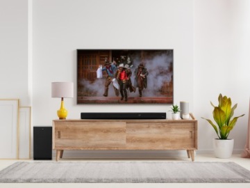Саундбар JVC TH-E851B, сабвуфер 3.1, 320 Вт, HDMI BT