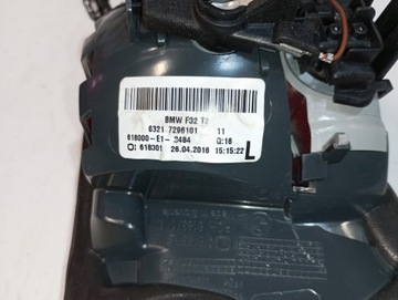BMW F32 F36 M4 F83 SVĚTLO ZADNÍ LEVÝ W KRYT 7296101