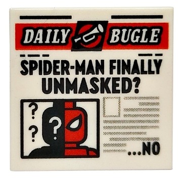Lego 3068bpb1727 2x2 gazeta Daily Bugle 1 szt N