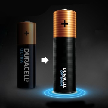 8x ЩЕЛОЧНАЯ БАТАРЕЯ DURACELL OPTIMUM LR6 R6 AA
