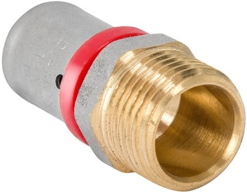 ПРЕСС-СОЕДИНИТЕЛЬ PEX 16x1/2 GZ PRESS