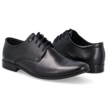 МУЖСКАЯ ТОРЖЕСТВЕННАЯ ОБУВЬ КОЖАНАЯ 040 ЧЕРНАЯ R 39