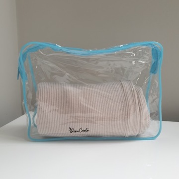 ПРОЗРАЧНАЯ, ВМЕСТИТЕЛЬНАЯ, КОСМЕТИЧЕСКАЯ СУМКА из ПВХ, ВОДОНЕПРОНИЦАЕМАЯ, ОРГАНАЙЗЕР-САМОЛЕТ, ПВХ