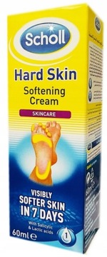 Krem Zmiękczający Twardą Skórę Stóp Scholl 60ml