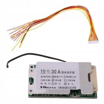 BMS 10S 30A 36V Li-ion Lithium Battery Charge