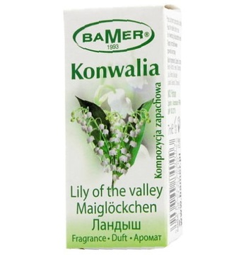 NATURALNY OLEJEK ZAPACHOWY KONWALIA BAMER 7ML