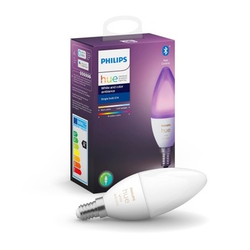 PHILIPS HUE White and Color Ambiance żarówka E14