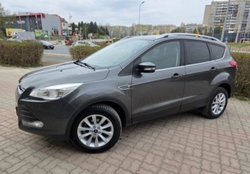 Ford Kuga II SUV 1.5 EcoBoost 150KM 2016 Ford Kuga Jedyne 58 Tkm Auto jak nowe Zarejestrowany 1.5 150KM, zdjęcie 30