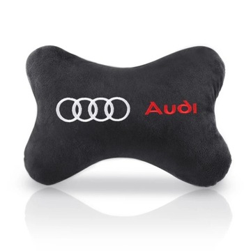Подушка для шеи автомобиля, 2 шт., чехол на подголовник Audi sline