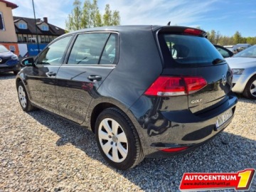 Volkswagen Golf VII Hatchback 3d 1.6 TDI CR DPF 90KM 2016 Volkswagen Golf Salon Polska Klimatyzacja Czujniki Parkowania Nawigacja, zdjęcie 3