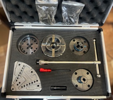 НАБОР ТОКАРНЫХ ПАТРОНОВ, зажимная кулачка, токарный станок 3,75 дюйма, 4 кулачка