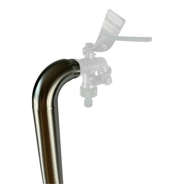 Садовый кран 3/4 MEGA QUALITY Hydrant INOX