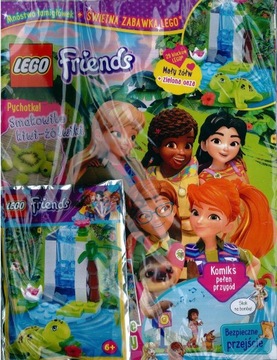 LEGO FRIENDS nr 8/2020 + ŻÓŁW i ZIELONA OAZA
