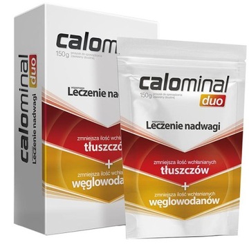 Calominal Duo wspomaga leczenie nadwagi detox 150g