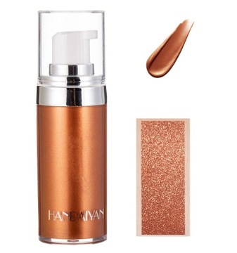 Rozświetlacz w płynie do ciała twarzy bronzer NR4