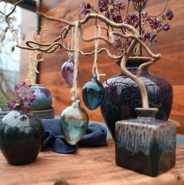 OZDOBA ŚWIĄTECZNA JAJKO BRĄZ DEKORACJA WIELKANOC