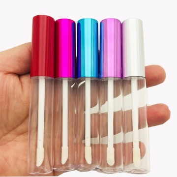 10/50pcs New 10ml Refillable Lip Gloss Tubes