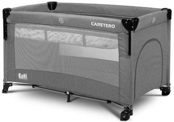 КРОВАТЬ-ЧЕРЕПАХА ESTI GRAPHITE Caretero. С ДОПОЛНИТЕЛЬНОЙ ФУНКЦИЕЙ