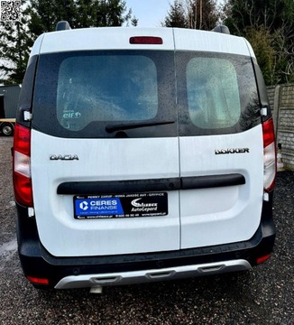 Dacia Dokker Mikrovan Facelifting 1.2 TCe 115KM 2017 Dacia Dokker Stepway-5-Osobowa 1.2 Benzyna 116KM, zdjęcie 11