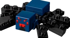 Lego Figurka Minecraft pająk minespider02
