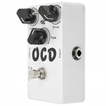 ДИНАМИЧЕСКИЙ ГИТАРНЫЙ КОМПРЕССОР БЕЛЫЙ