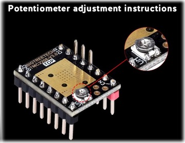 STEPSTICK TMC2208 V3.0 UART обеспечивает бесшумную работу двигателей